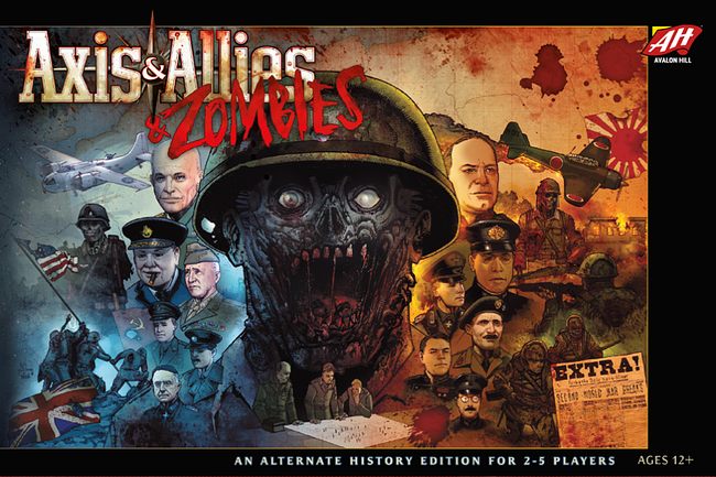 AXIS AND ALLIES - ZOMBIES