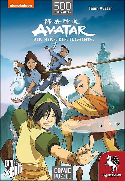 Avatar: The Lord of the Elements (Team Avatar) - Puzzle (500 kosov)