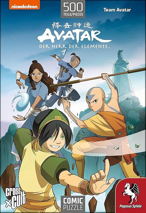 Avatar: The Lord of the Elements (Team Avatar) - Puzzle (500 kosov)