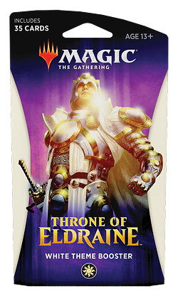 MAGIC THE GATHERING - THRONE OF ELDRAINE - THEME BOOSTER - WHITE