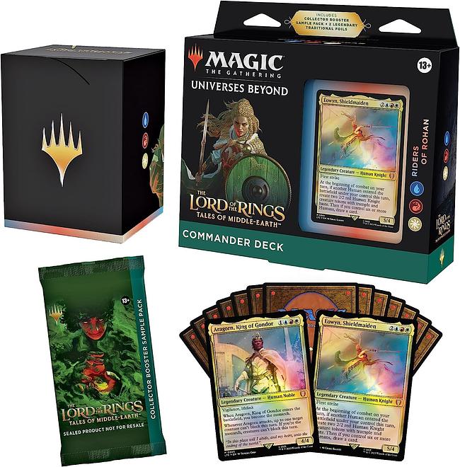 MAGIC THE GATHERING - THE LORD OF THE RINGS: TALES OF MIDDLE-EARTH - COMMANDER DECK - RIDERS OF ROHAN