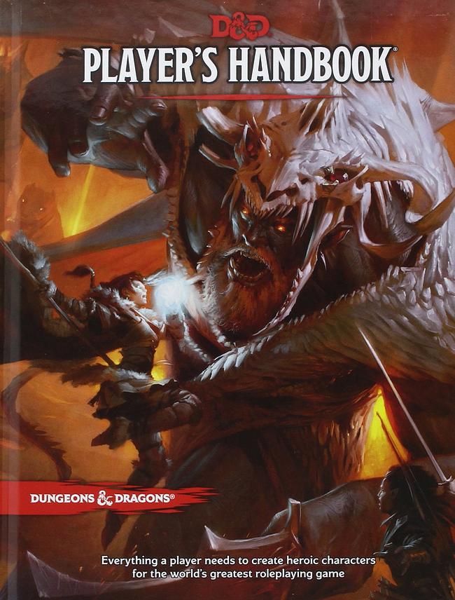 DUNGEONS AND DRAGONS RPG: PLAYER'S HANDBOOK