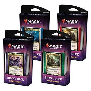 MAGIC THE GATHERING - THRONE OF ELDRAINE - BRAWL DECK - SET