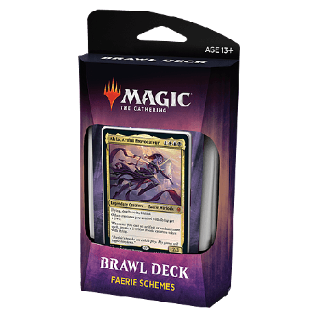 MAGIC THE GATHERING - THRONE OF ELDRAINE - BRAWL DECK - FAERIE SCHEMES