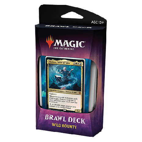 MAGIC THE GATHERING - THRONE OF ELDRAINE - BRAWL DECK - WILD BOUNTY