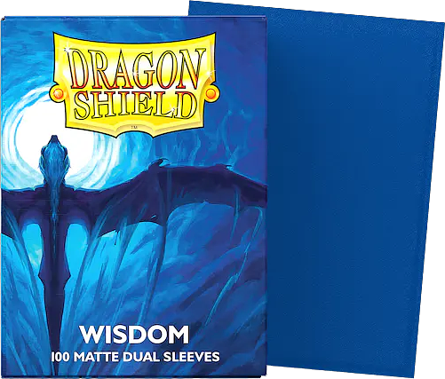 DRAGON SHIELD DUAL MATTE SLEEVES - WISDOM (100X)