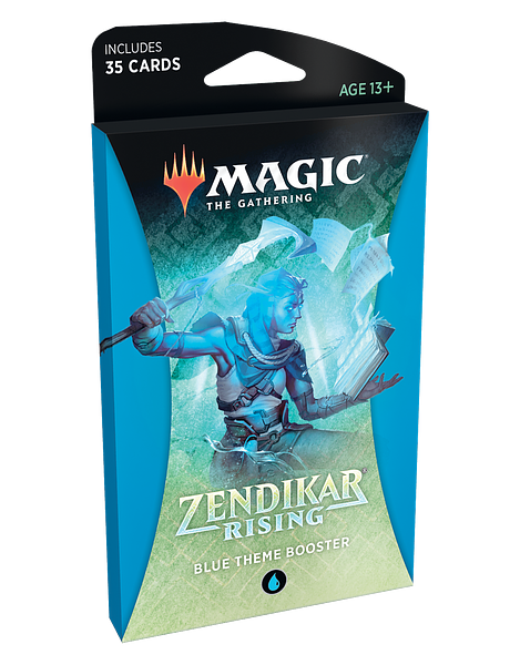 MAGIC THE GATHERING - ZENDIKAR RISING - THEME BOOSTER - BLUE