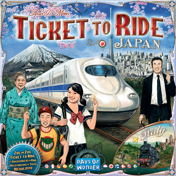 TICKET TO RIDE MAP COLLECTION: VOLUME 7 - JAPAN AND ITALY