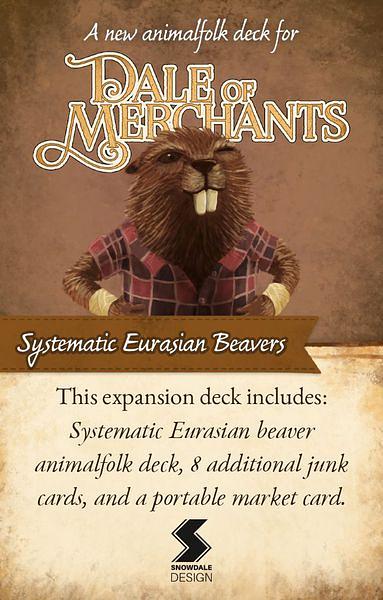 DALE OF MERCHANTS: SYSTEMATIC EURASIAN BEAVERS