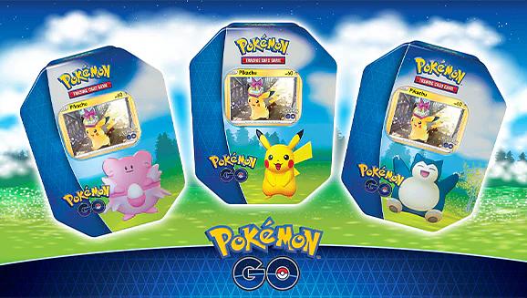 POKEMON - PKM - GO TIN BUNDLE - SET OF 3 - PIKACHU, SNORLAX, BLISSEY