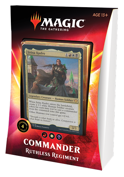 MAGIC THE GATHERING - IKORIA: LAIR OF BEHEMOTHS COMMANDER - RUTHLESS REGIMENT