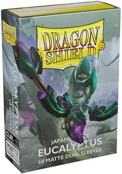 DRAGON SHIELD DUAL MATTE SLEEVES - EUCALYPTUS (60X) - JAPANESE SIZE