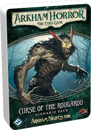 ARKHAM HORROR: THE CARD GAME - THE CURSE OF THE ROUGAROU - SCENARIO PACK