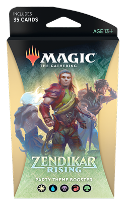 MAGIC THE GATHERING - ZENDIKAR RISING - THEME BOOSTER - PARTY