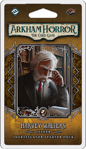 ARKHAM HORROR: THE CARD GAME - HARVEY WALTERS - INVESTIGATORS DECK