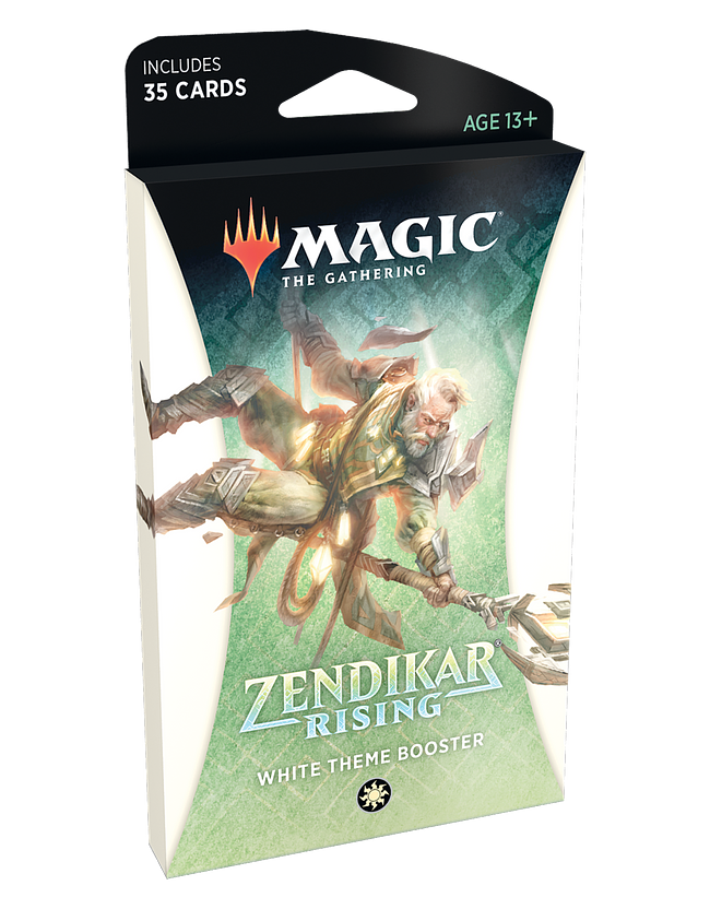 MAGIC THE GATHERING - ZENDIKAR RISING - THEME BOOSTER - WHITE