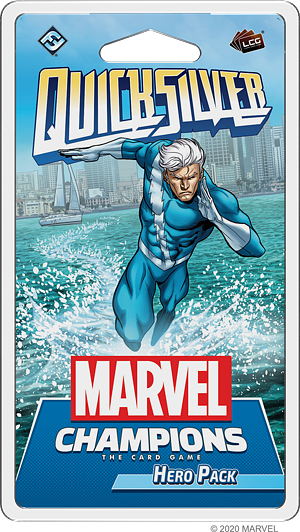 MARVEL CHAMPIONS: THE CARD GAME - QUICKSILVER - HERO PACK