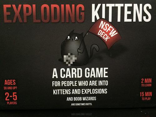 EXPLODING KITTENS: NSFW DECK