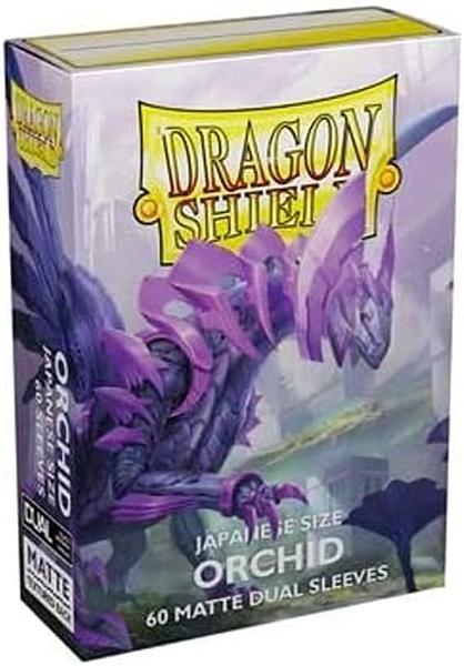 DRAGON SHIELD DUAL MATTE SLEEVES - ORCHID (60X) - JAPANESE SIZE