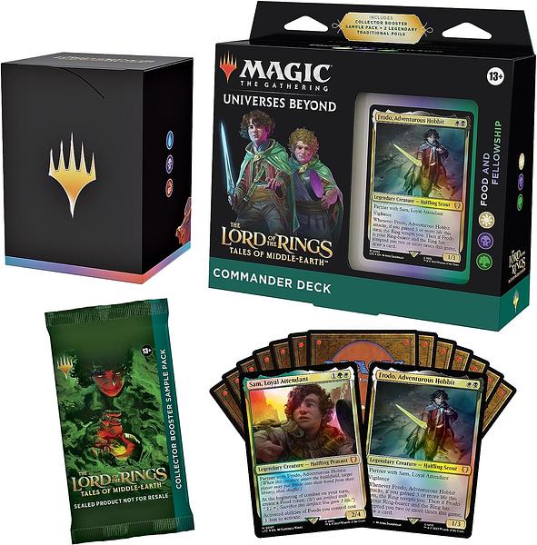 MAGIC THE GATHERING - THE LORD OF THE RINGS: TALES OF MIDDLE-EARTH - COMMANDER DECK - FOOD AND FELLOWSHIP