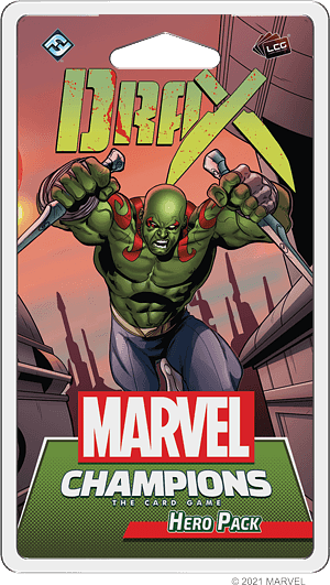 MARVEL CHAMPIONS: THE CARD GAME - DRAX - HERO PACK