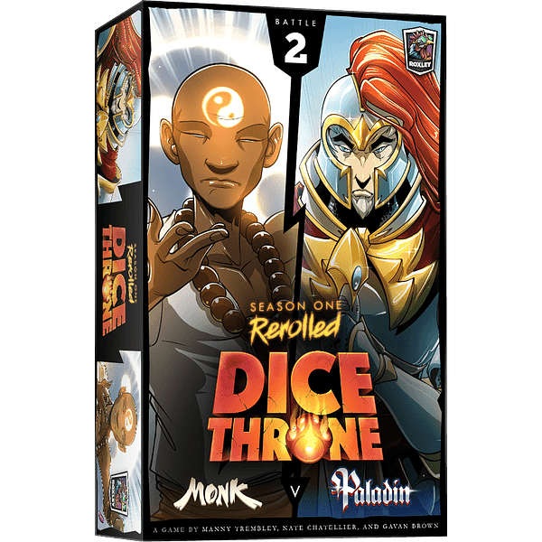 DICE THRONE: SEASON ONE REROLLED - MONK VS PALADIN