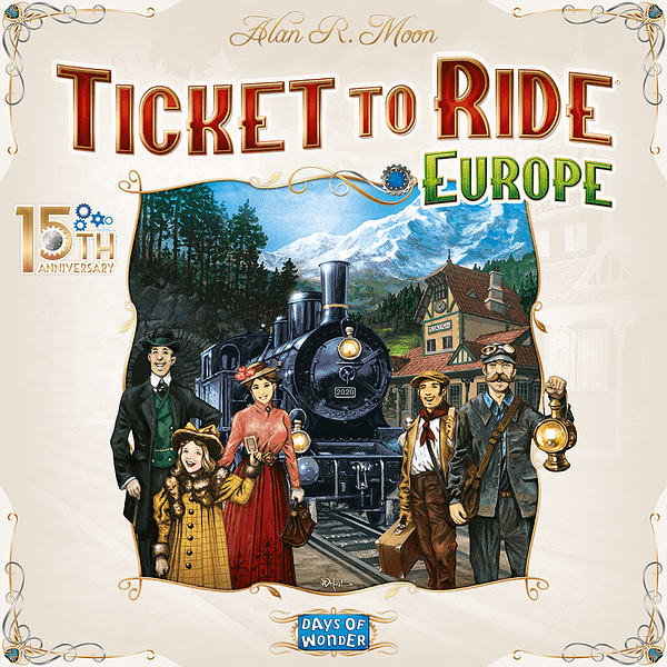 TICKET TO RIDE: EUROPE - 15th ANNIVERSARY