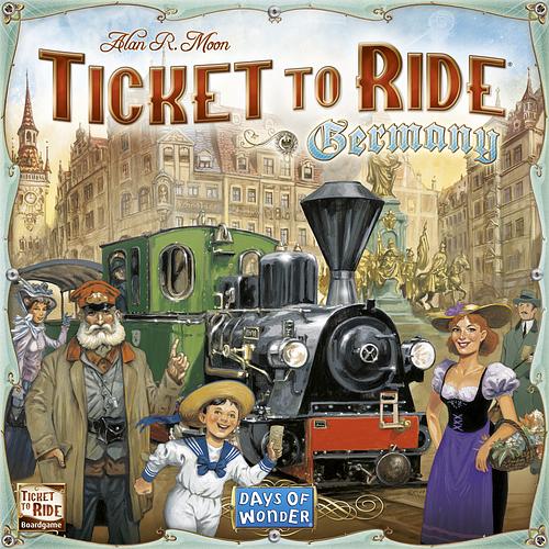 TICKET TO RIDE: GERMANY - POŠKODOVANA ŠKATLA