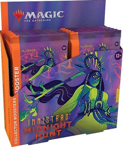 MAGIC THE GATHERING - INNISTRAD: MIDNIGHT HUNT - COLLECTOR BOOSTER DISPLAY