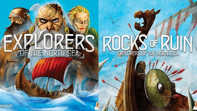 EXPLORERS OF THE NORTH SEA + ROCKS OF RUIN  - COMBO BUDLE