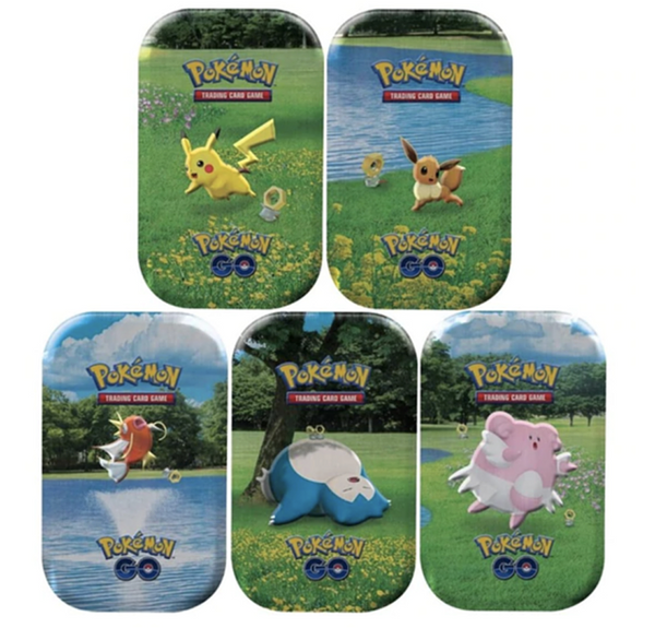 POKEMON - PKM - GO MINI TIN - SET OF 5