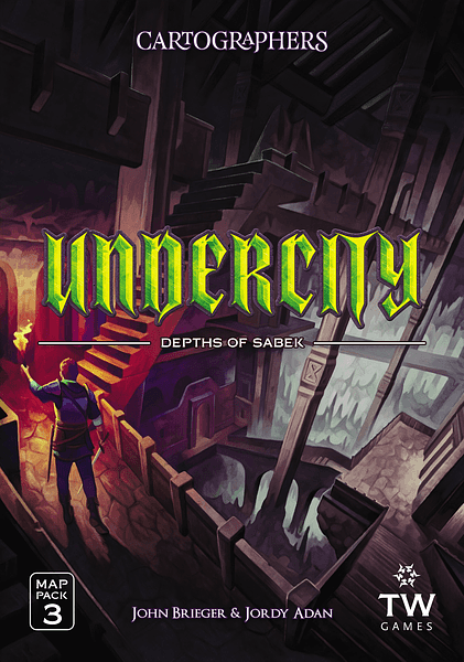 CARTOGRAPHERS MAP PACK 3: UNDERCITY - DEPTHS OF SABEK