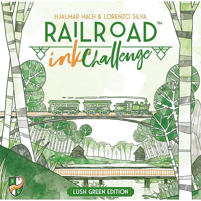 RAILROAD INK CHALLENGE: LUSH GREEN EDITION