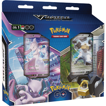 POKEMON - PKM - GO V BATTLE DECK BUNDLE - MEWTWO V vs MELMETAL V