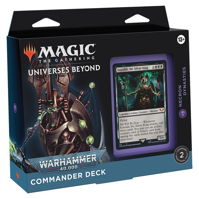 MAGIC THE GATHERING - COMMANDER WARHAMMER 40K DECK - NECRON DYNASTIES