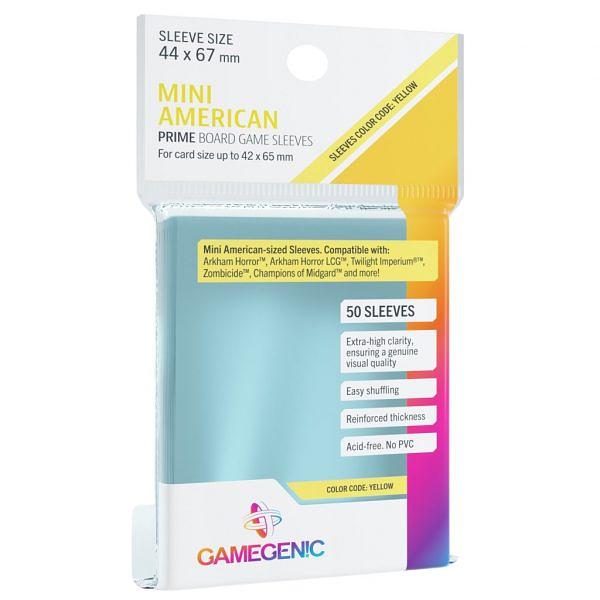 GAMEGENIC - PRIME MINI USA SLEEVES - (44 X 67MM) - 50X