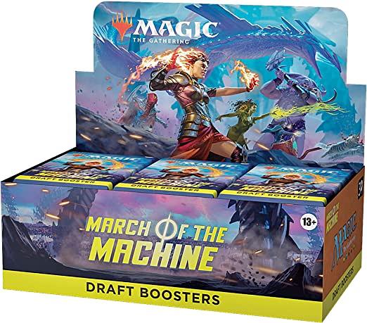 MAGIC THE GATHERING - MARCH OF THE MACHINE - DRAFT BOOSTER BOX