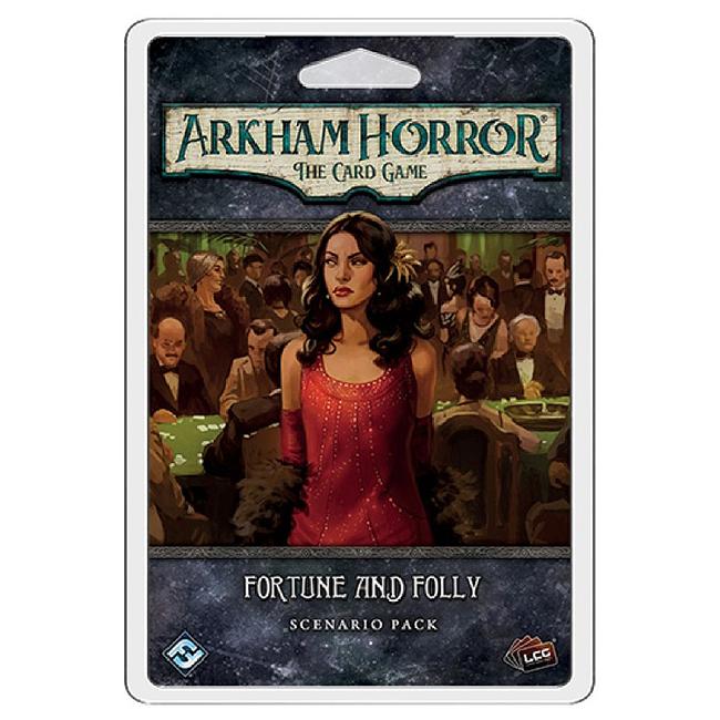 ARKHAM HORROR: THE CARD GAME - FORTUNE AND FOLLY: SCENARIO PACK