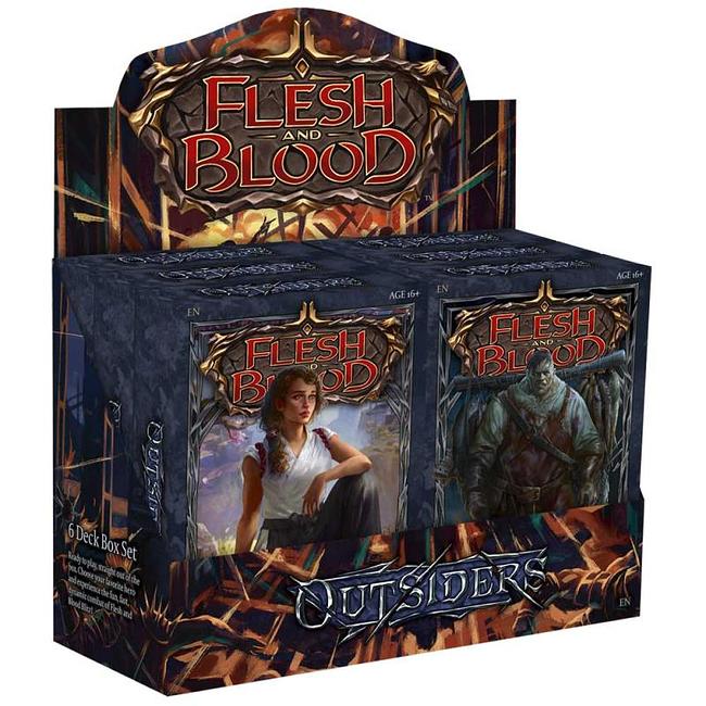 FLESH AND BLOOD TCG - OUTSIDERS BLITZ DECKS DISPLAY