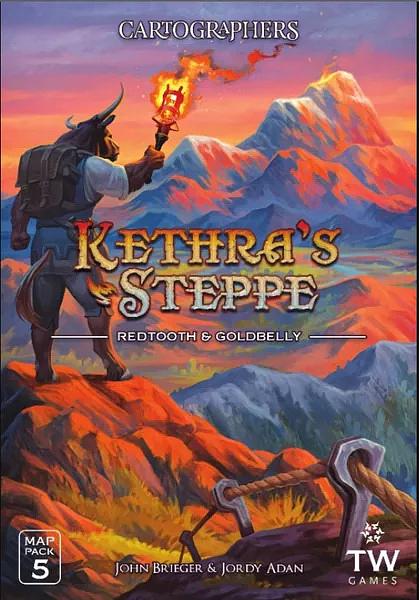 CARTOGRAPHERS MAP PACK 5: KETHRA'S STEPPE: REDTOOTH & GOLDBELLY