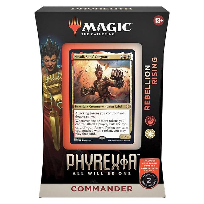 MAGIC THE GATHERING - PHYREXIA: ALL WILL BE ONE - COMMANDER - REBELLION RISING