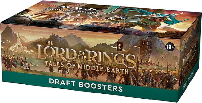 MAGIC THE GATHERING - THE LORD OF THE RINGS: TALES OF MIDDLE-EARTH - DRAFT BOOSTER BOX