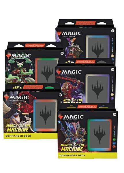 MAGIC THE GATHERING - MARCH OF THE MACHINE - COMMANDER BUNDLE