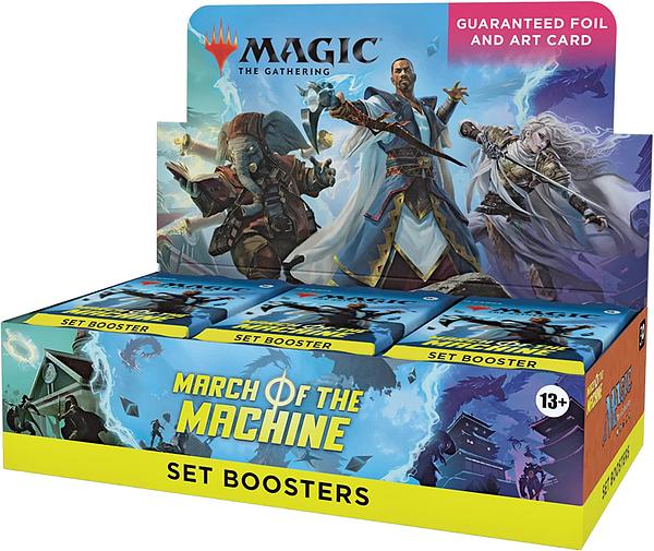 MAGIC THE GATHERING - MARCH OF THE MACHINE - SET BOOSTER BOX