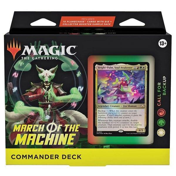 MAGIC THE GATHERING - MARCH OF THE MACHINE - CALL FOR BACKUP