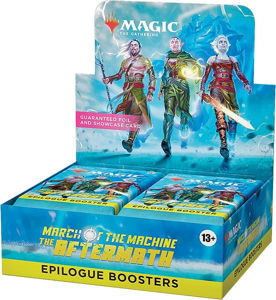 MAGIC THE GATHERING - MARCH OF THE MACHINE - AFTERMATH EPILOGUE BOOSTER BOX