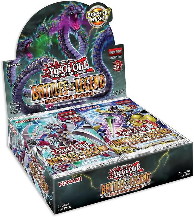 YGO - BATTLES OF LEGEND: MONSTROUS REVENGE - BOOSTER DISPLAY - YU-GI-OH!