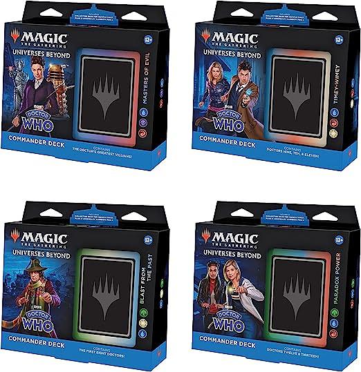 MAGIC THE GATHERING - DOCTOR WHO - COMMANDER DECK BUNDLE