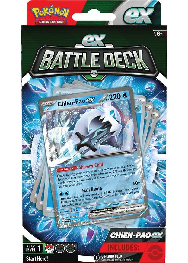 POKEMON - PKM - CHIEN-PAO - BATTLE DECK