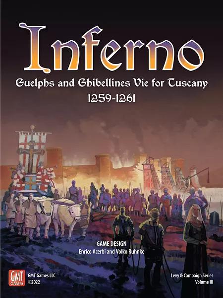 INFERNO: Guelphs and Ghibellines Vie for Tuscany, 1259-1261 - SMALL DAMAGE ON THE BOX